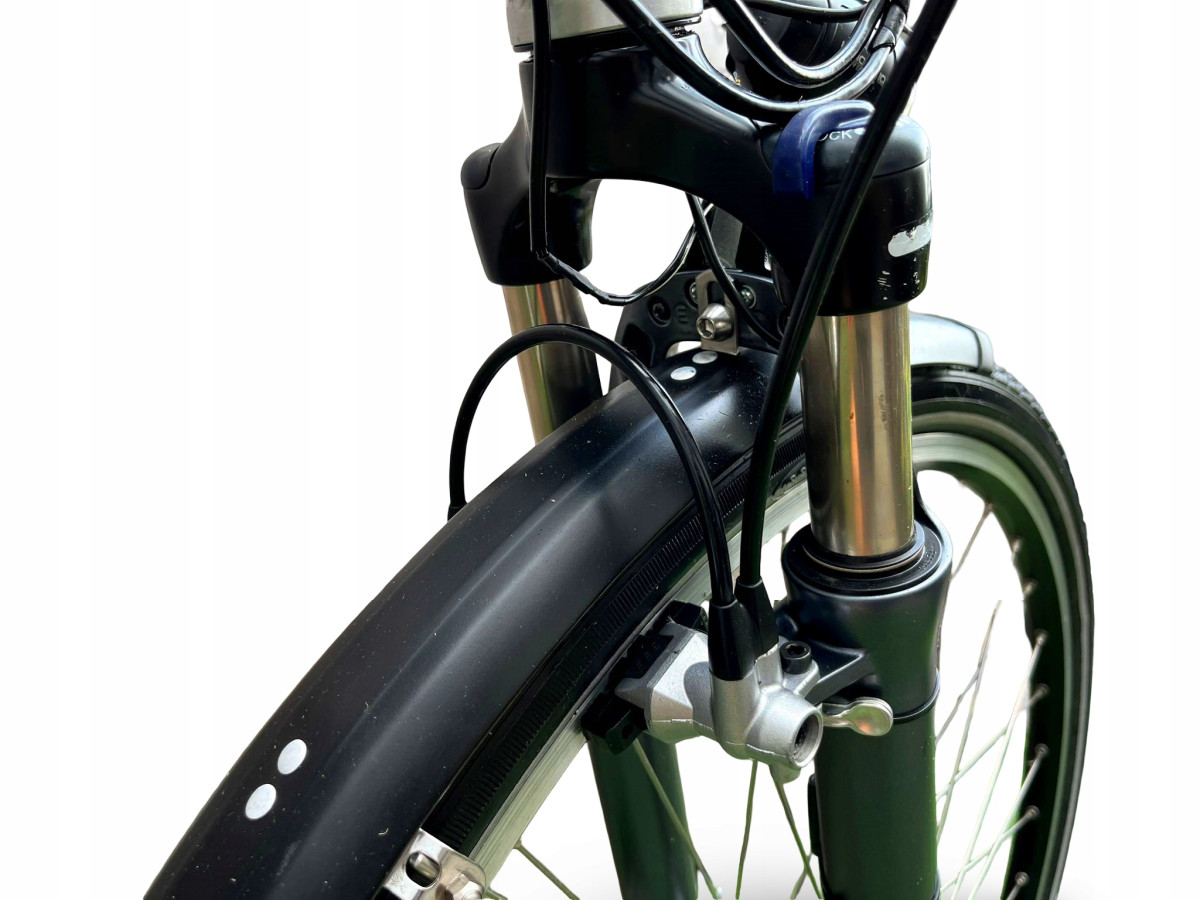 ROWER ELEKTRYCZNY FLYER RAMA 45CM koła 28" SRAM DUAL DRIVE 8S PANASONIC