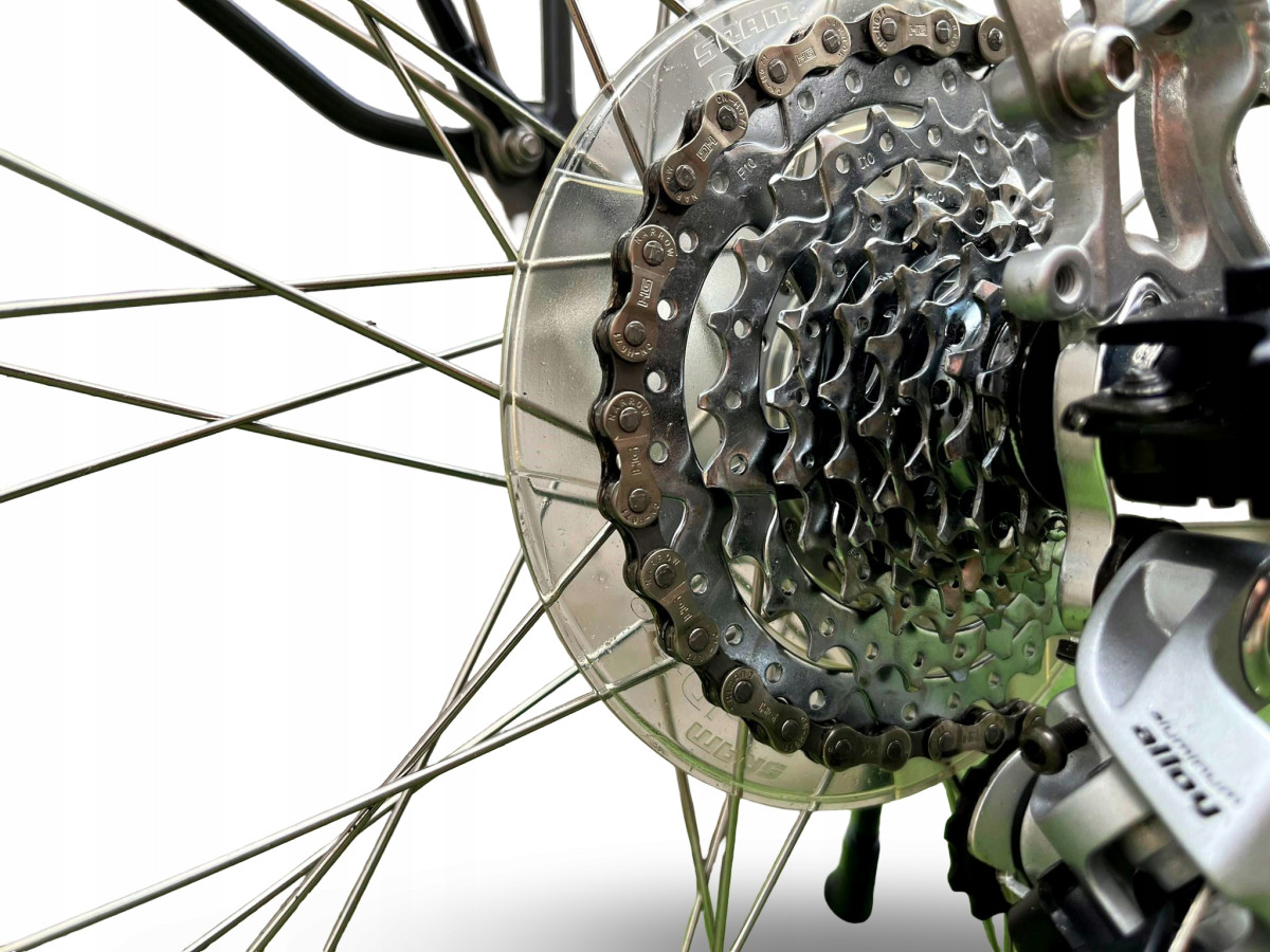 ROWER ELEKTRYCZNY FLYER RAMA 45CM koła 28" SRAM DUAL DRIVE 8S PANASONIC