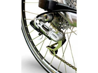 ROWER ELEKTRYCZNY FLYER RAMA 45CM koła 28" SRAM DUAL DRIVE 8S PANASONIC