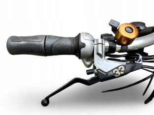 ROWER ELEKTRYCZNY FLYER RAMA 45CM koła 28" SRAM DUAL DRIVE 8S PANASONIC