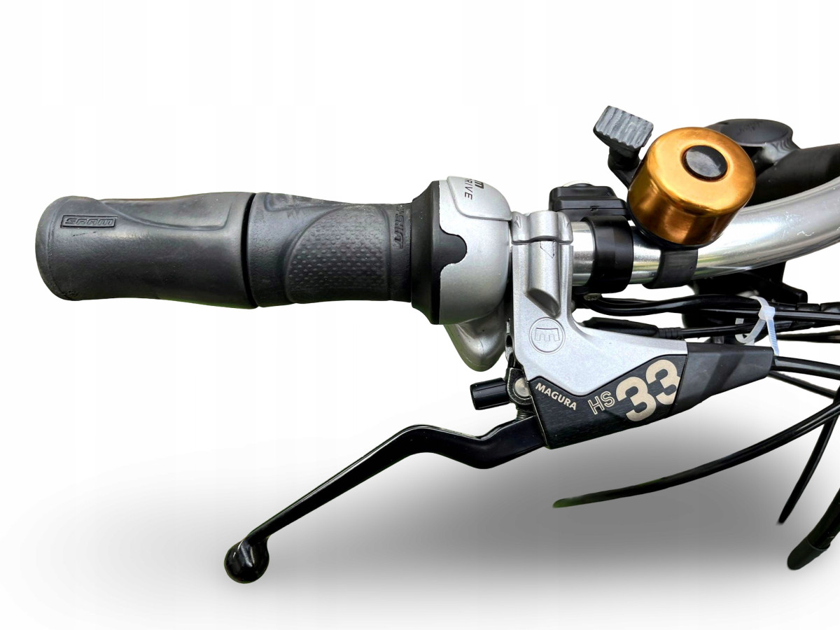 ROWER ELEKTRYCZNY FLYER RAMA 45CM koła 28" SRAM DUAL DRIVE 8S PANASONIC