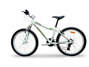 ROWER JUNIORSKI LIMBER ALLIO KOŁA 24" RAMA 14" AMORTYZATOR SHIMANO 3X7