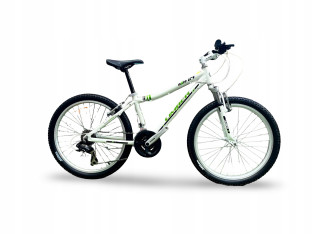 ROWER JUNIORSKI LIMBER ALLIO KOŁA 24" RAMA 14" AMORTYZATOR SHIMANO 3X7