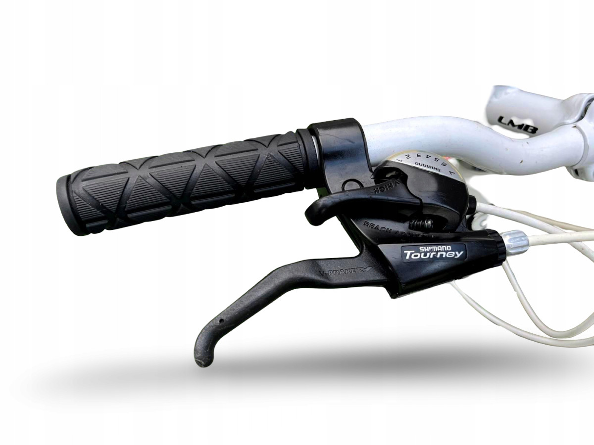 ROWER JUNIORSKI LIMBER ALLIO KOŁA 24" RAMA 14" AMORTYZATOR SHIMANO 3X7