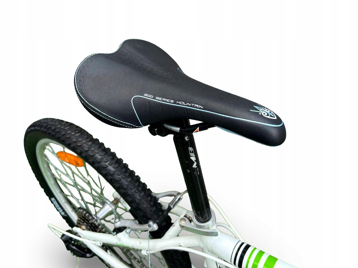 ROWER JUNIORSKI LIMBER ALLIO KOŁA 24" RAMA 14" AMORTYZATOR SHIMANO 3X7