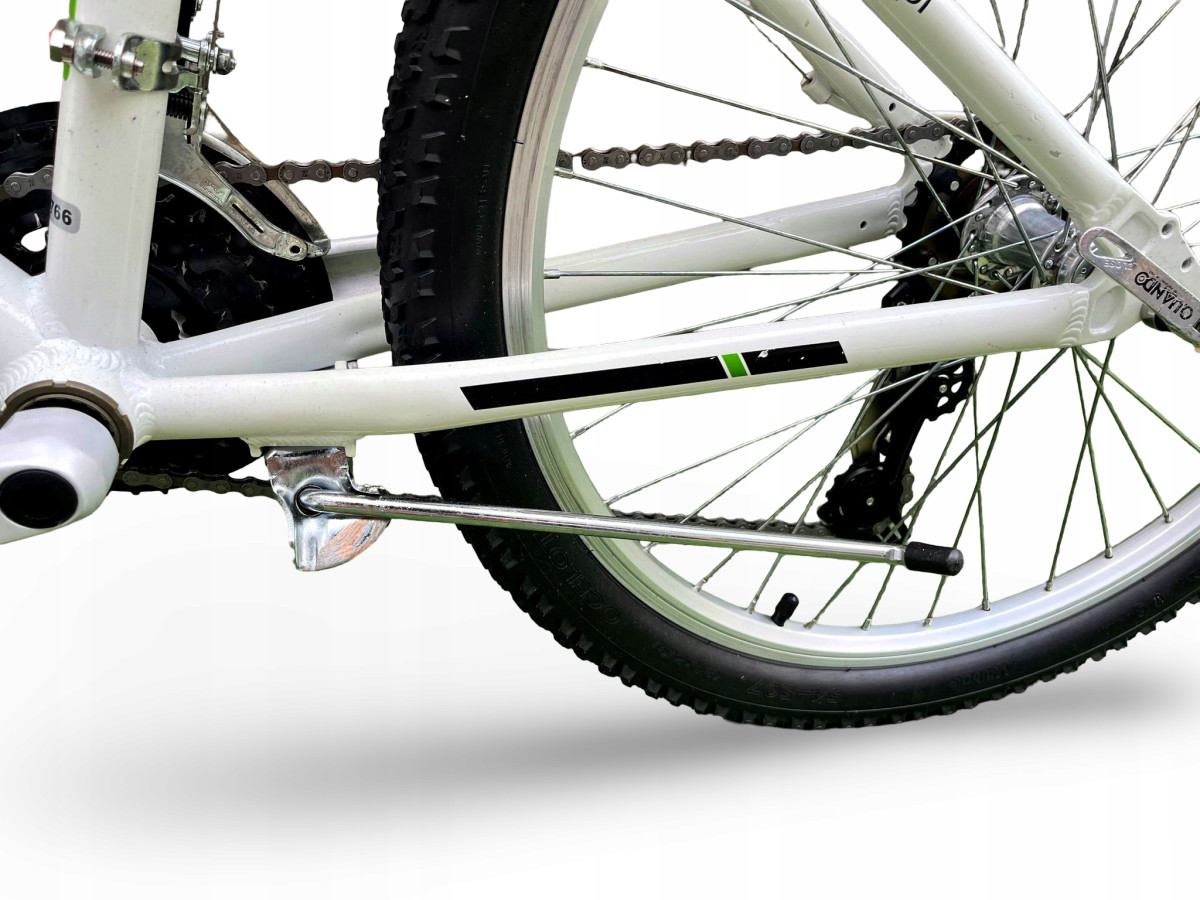 ROWER JUNIORSKI LIMBER ALLIO KOŁA 24" RAMA 14" AMORTYZATOR SHIMANO 3X7