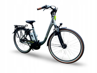 ROWER ELEKTRYCZNY MIEJSKI RALEIGH DOVER RAMA 46CM KOŁA 28" SHIMANO NEXUS