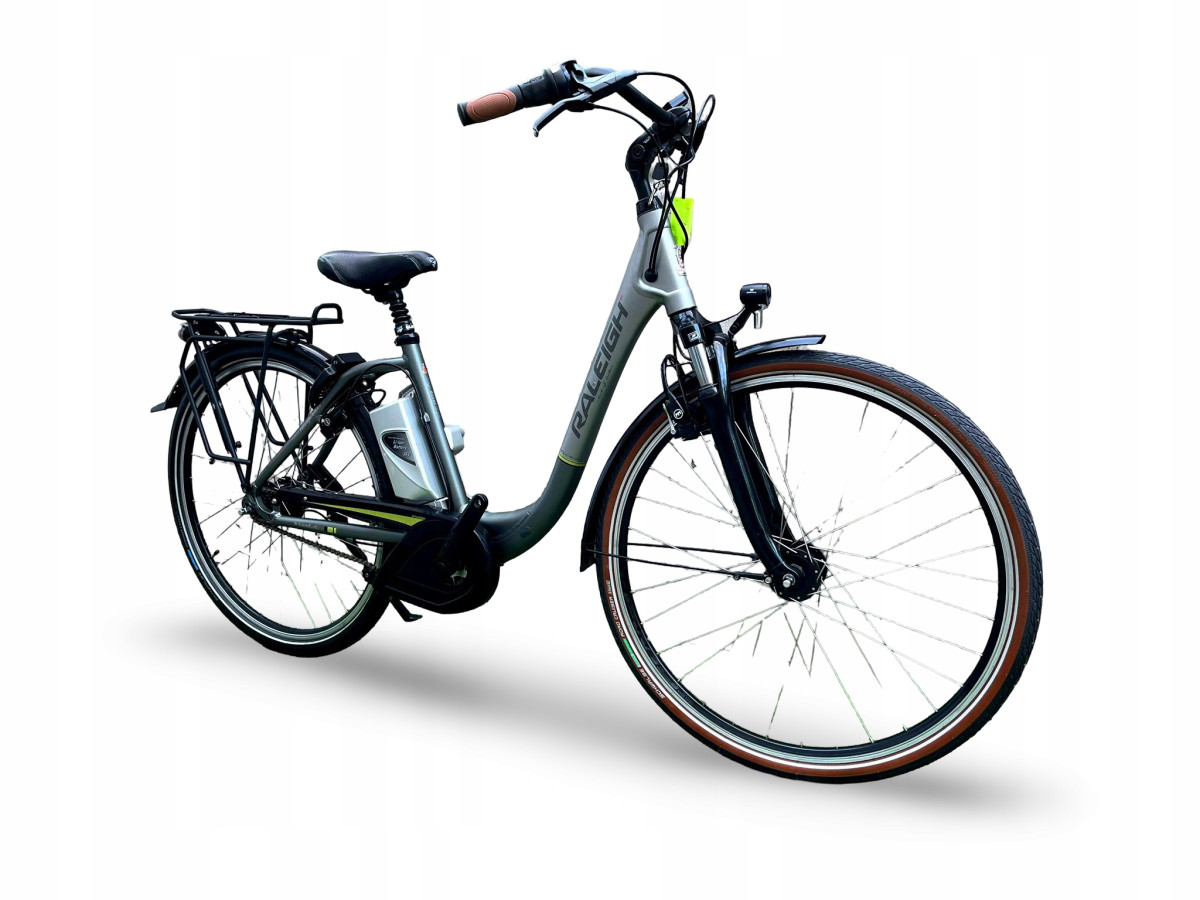 ROWER ELEKTRYCZNY MIEJSKI RALEIGH DOVER RAMA 46CM KOŁA 28" SHIMANO NEXUS