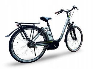 ROWER ELEKTRYCZNY MIEJSKI RALEIGH DOVER RAMA 46CM KOŁA 28" SHIMANO NEXUS