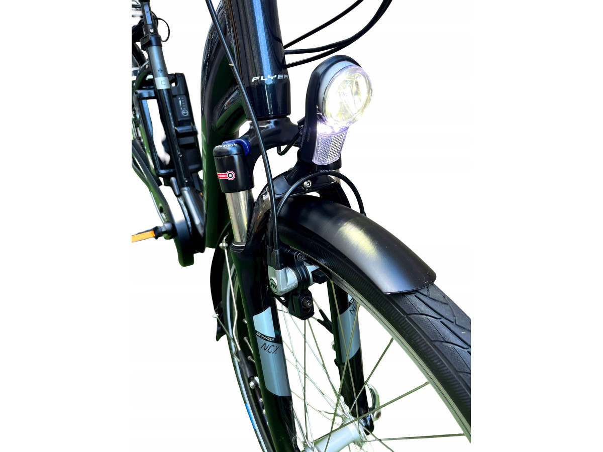 ROWER ELEKTRYCZNY FLYER ROZMIAR 46CM KOŁA 26" NEXUS 8S PANASONIC 540WH