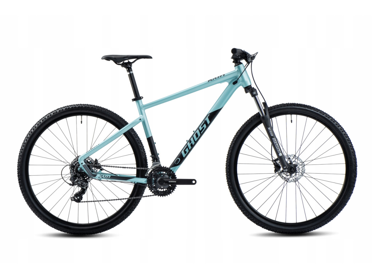 ROWER GÓRSKI MTB GHOST KATO RAMA S KOŁA 27,5" HYDRAULIKA SHIMANO MINT/BLACK