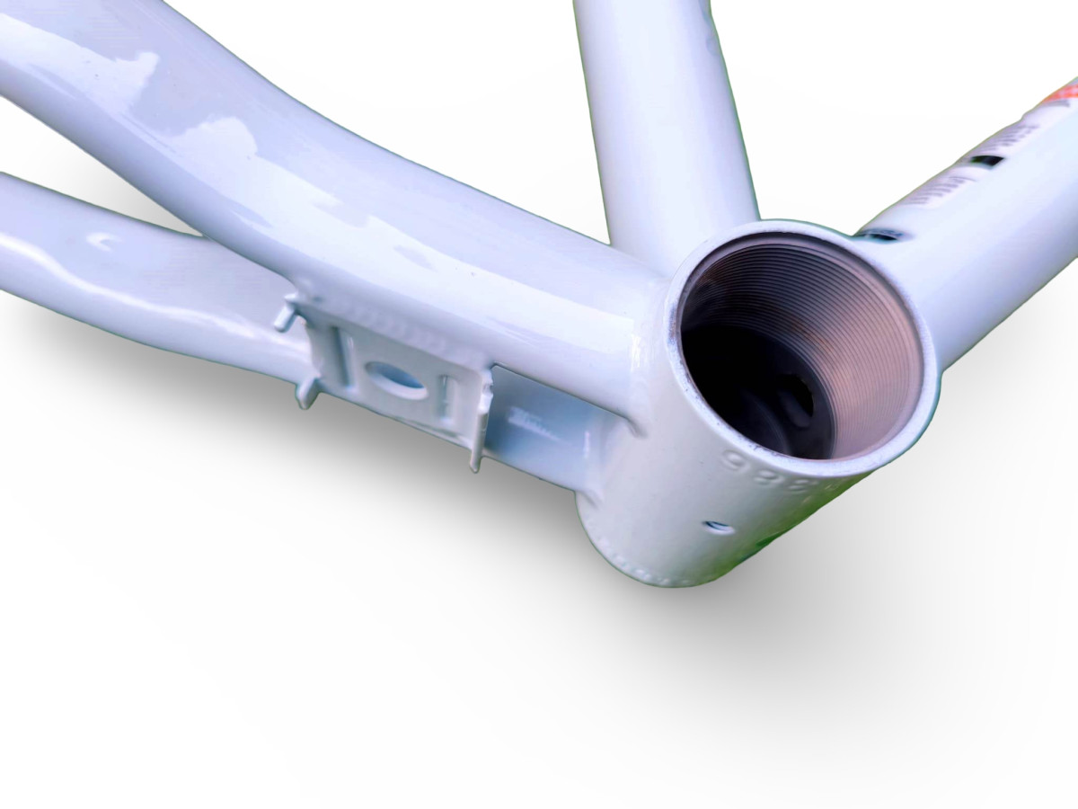 RAMA ROWEROWA STALOWA CR-MO BREEZER DOWNTOWN EX ST 46CM LIGHT GRAY/BLACK