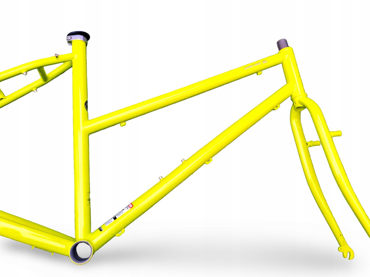 RAMA ROWEROWA MIEJSKA CR-MO BREEZER DOWNTOWN 3 ROZMIAR 46CM GREEN/CHROME