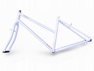 RAMA ROWEROWA STALOWA CR-MO BREEZER DOWNTOWN EX ST 46CM LIGHT GRAY/BLACK