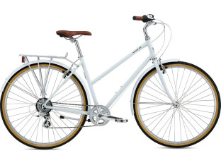 RAMA ROWEROWA STALOWA CR-MO BREEZER DOWNTOWN EX ST 46CM LIGHT GRAY/BLACK