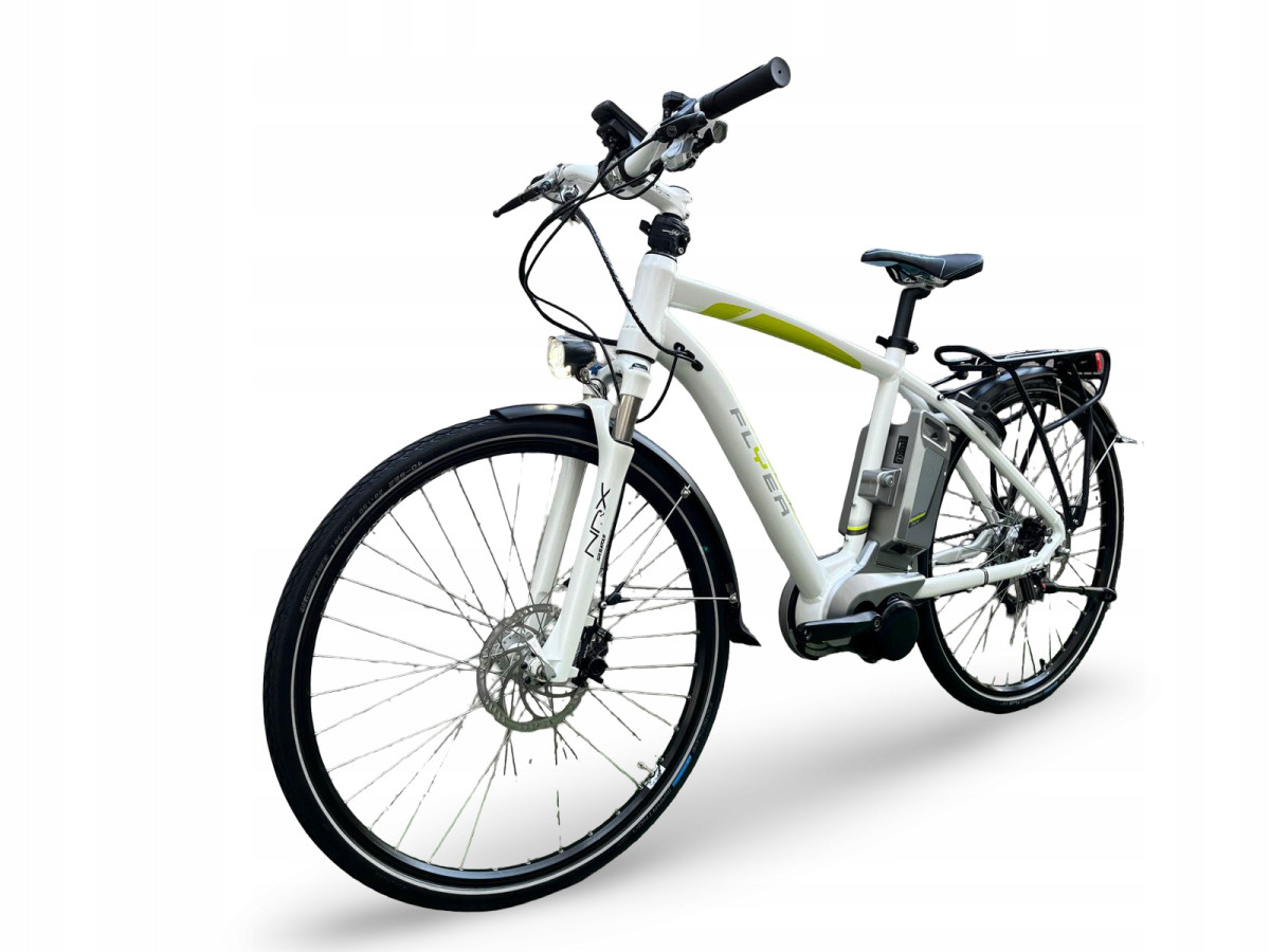 ROWER ELEKTRYCZNY FLYER C10 RAMA 50CM SRAM DUALDRIVE PANASONIC 648WH