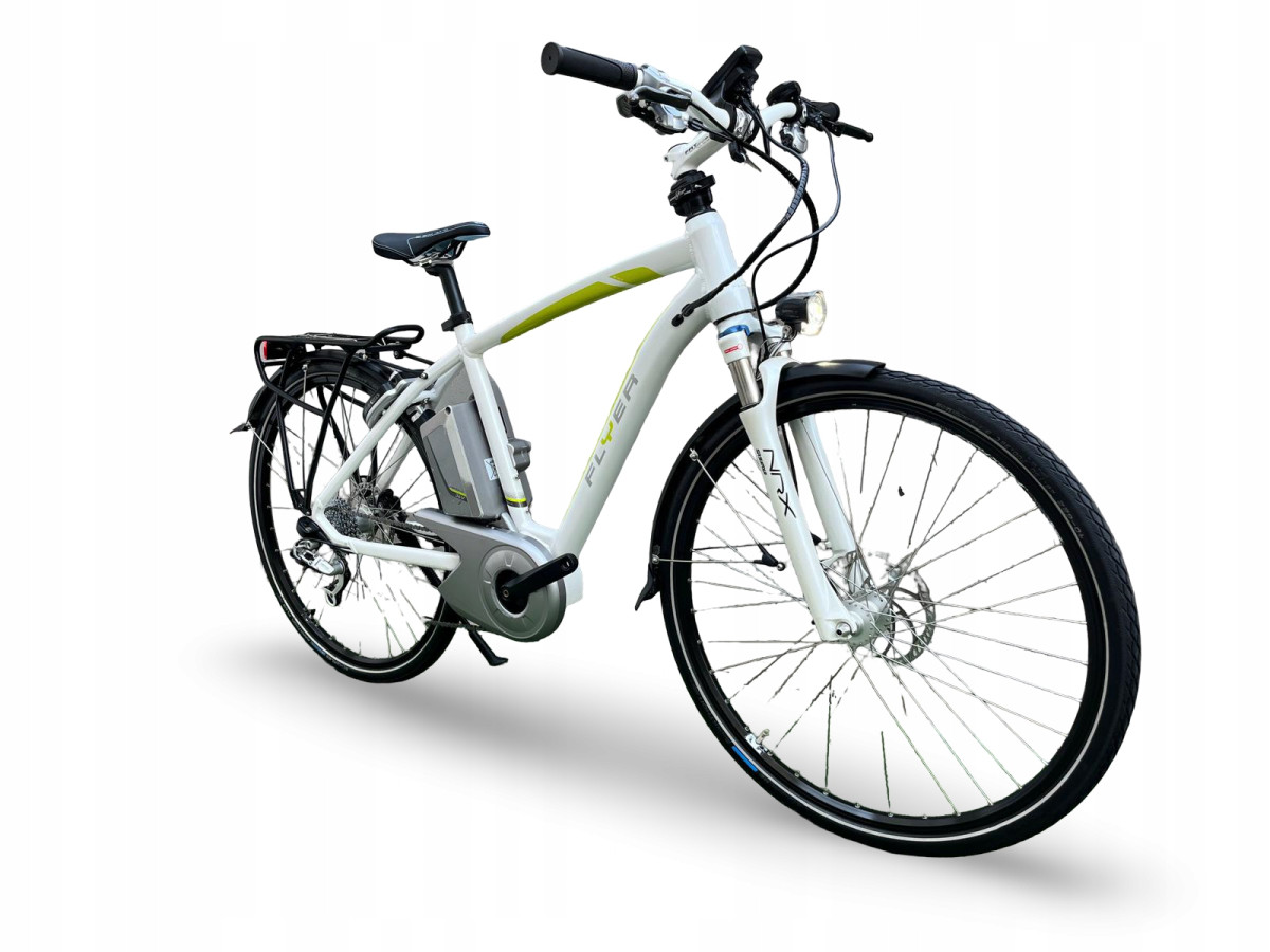 ROWER ELEKTRYCZNY FLYER C10 RAMA 50CM SRAM DUALDRIVE PANASONIC 648WH