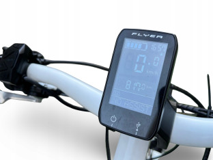 ROWER ELEKTRYCZNY FLYER C10 RAMA 50CM SRAM DUALDRIVE PANASONIC 648WH