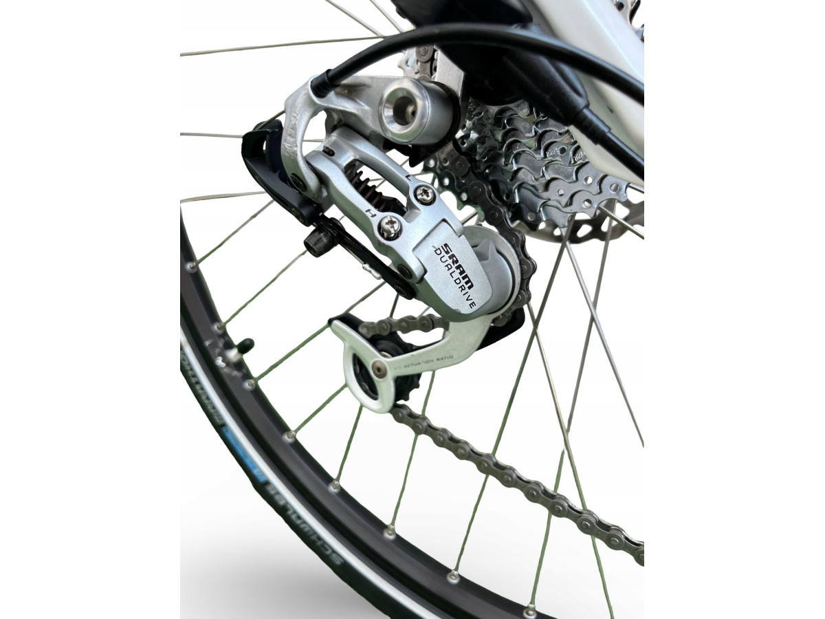 ROWER ELEKTRYCZNY FLYER C10 RAMA 50CM SRAM DUALDRIVE PANASONIC 648WH