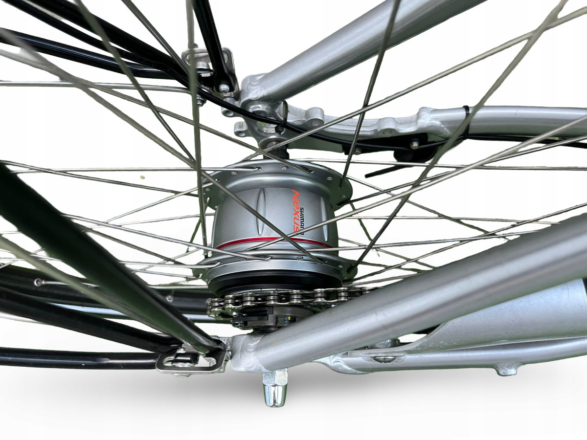 ROWER ELEKTRYCZNY FLYER T-SERIE RAMA 46CM SHIMANO NEXUS 8 PANASONIC 648WH