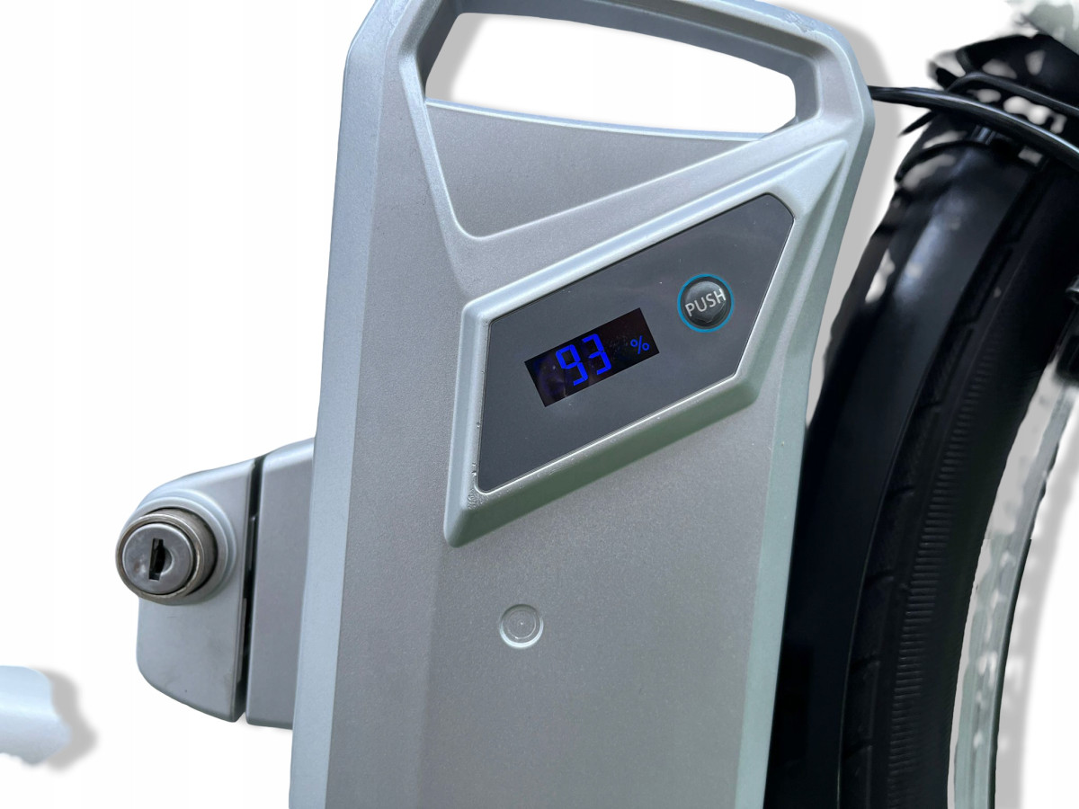 ROWER ELEKTRYCZNY FLYER T-SERIES RAMA 50CM SHIMANO NEXUS 8 PANASONIC 555WH