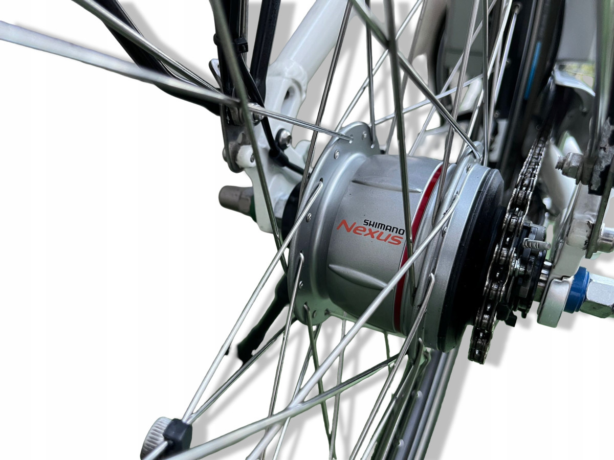 ROWER ELEKTRYCZNY FLYER T-SERIES RAMA 50CM SHIMANO NEXUS 8 PANASONIC 555WH