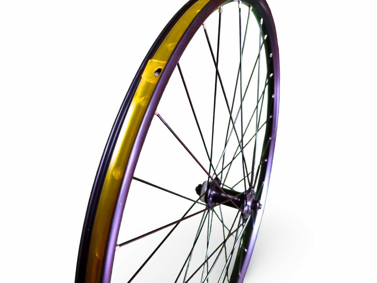 KOŁO ROWEROWE MTB FUJI 27,5" 32H PIASTA SHIMANO TARCZA CENTERLOCK QR9