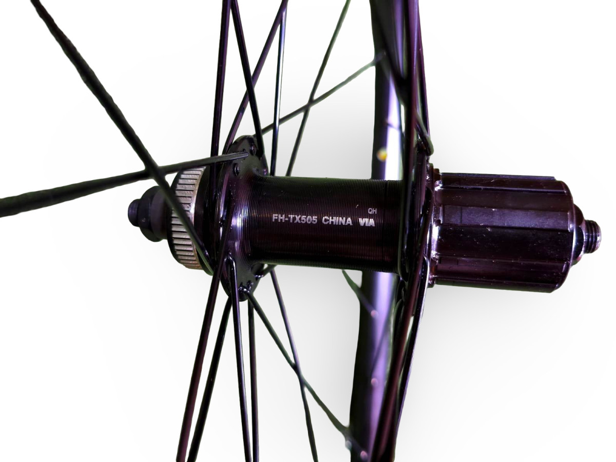 KOŁO ROWEROWE TYLNE MTB FUJI 27,5" 32H PIASTA SHIMANO TARCZA CENTERLOCK QR9