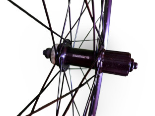 KOŁO ROWEROWE TYLNE MTB FUJI 27,5" 32H PIASTA SHIMANO TARCZA CENTERLOCK QR9