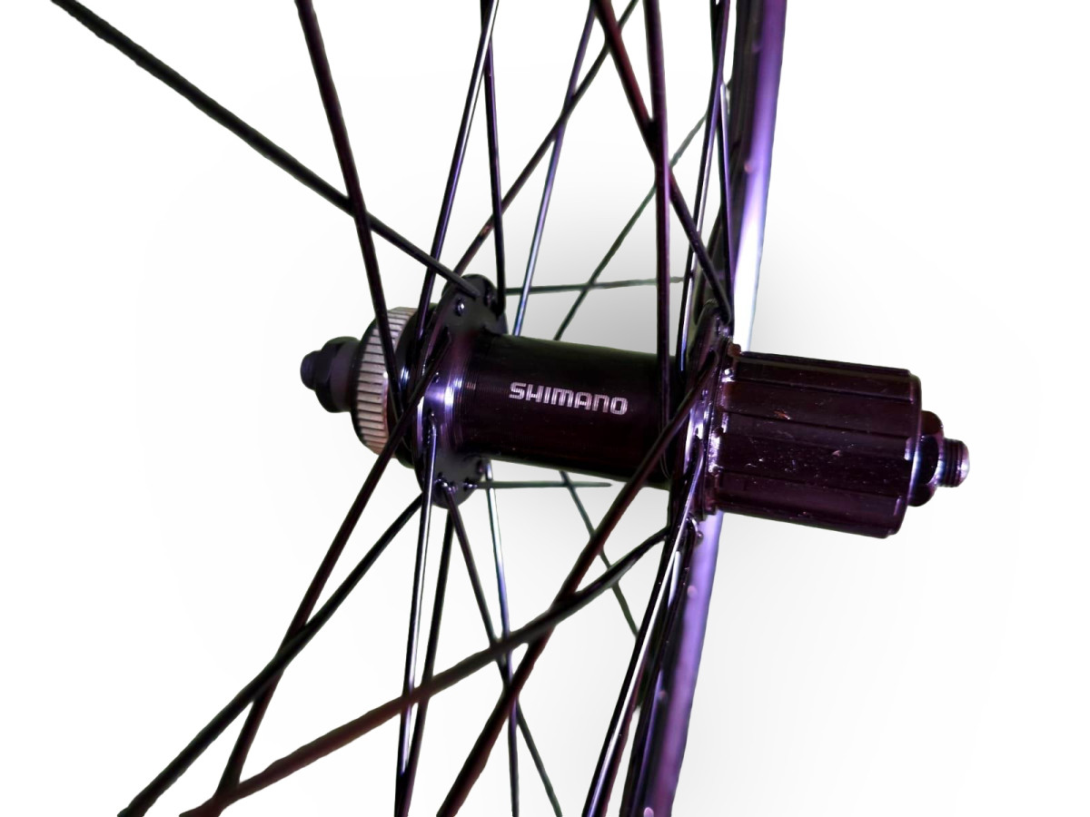 KOŁO ROWEROWE TYLNE MTB FUJI 27,5" 32H PIASTA SHIMANO TARCZA CENTERLOCK QR9