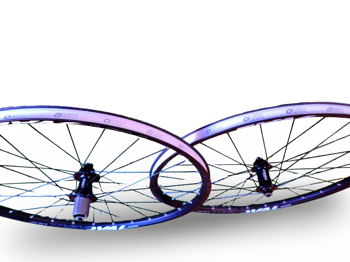 KOŁA ROWEROWE KOMPLET OVAL 400 27,5" ETRTO 584-23 OSIE QR CENTERLOCK