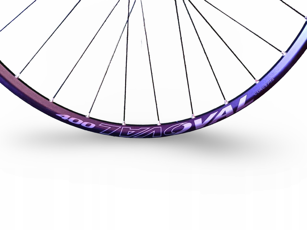 KOŁO ROWEROWE PRZEDNIE MTB OVAL 400 29" ETRTO 622-23 OŚ 15x110 CENTERLOCK