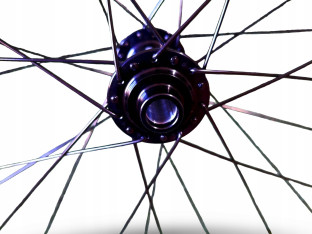 KOŁO ROWEROWE PRZEDNIE MTB OVAL 400 29" ETRTO 622-23 OŚ 15x110 CENTERLOCK