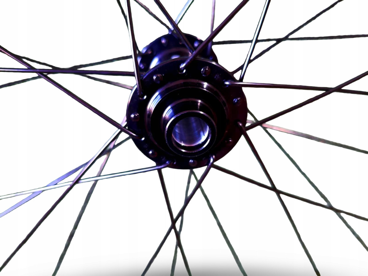 KOŁO ROWEROWE PRZEDNIE MTB OVAL 400 29" ETRTO 622-23 OŚ 15x110 CENTERLOCK