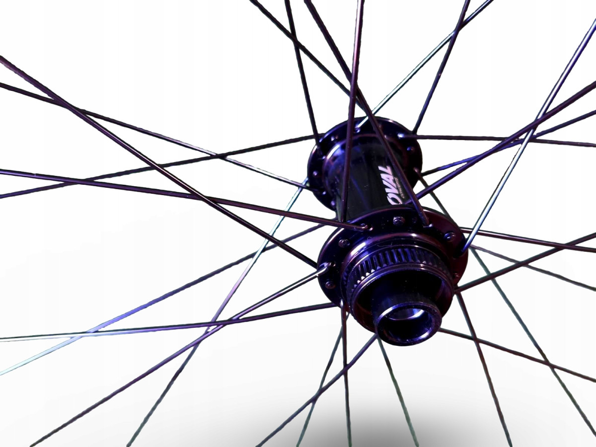 KOŁO ROWEROWE PRZEDNIE MTB OVAL 400 29" ETRTO 622-23 OŚ 15x110 CENTERLOCK