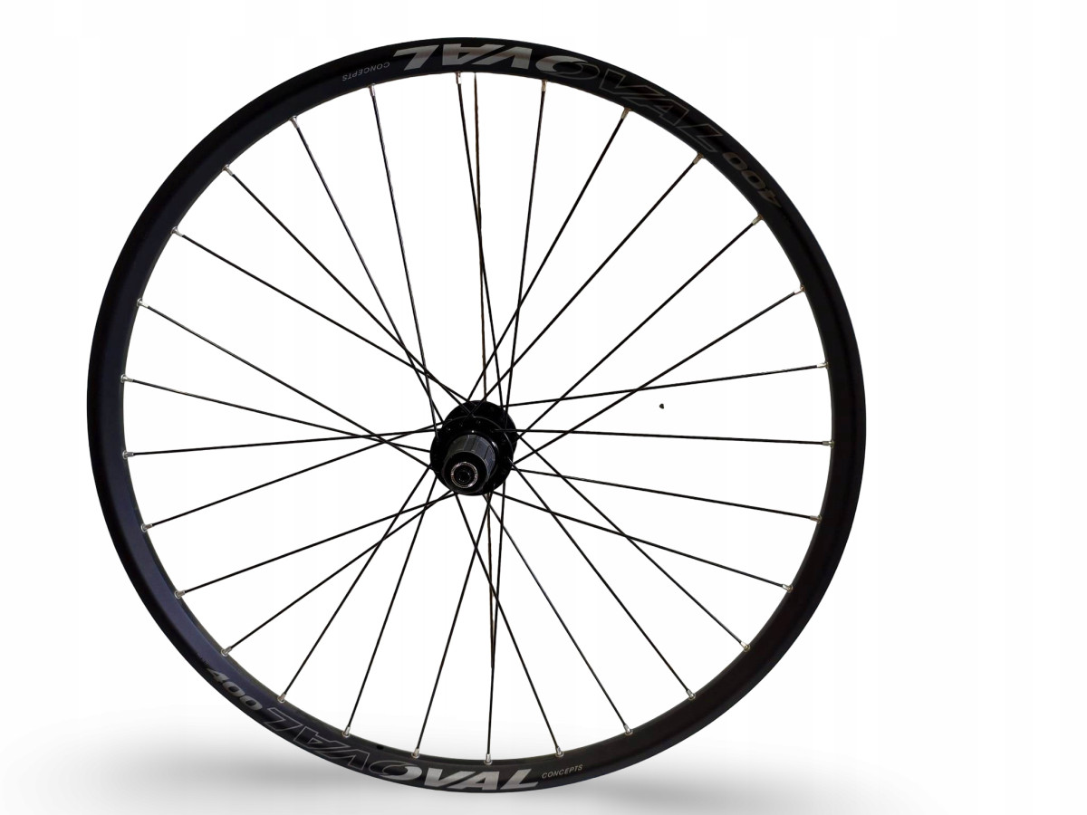 KOŁO ROWEROWE TYLNE OVAL 400 27,5" ETRTO 584-23 QR9 CENTERLOCK SILVER