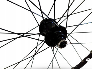 KOŁO ROWEROWE TYLNE OVAL 400 27,5" ETRTO 584-23 QR9 CENTERLOCK SILVER