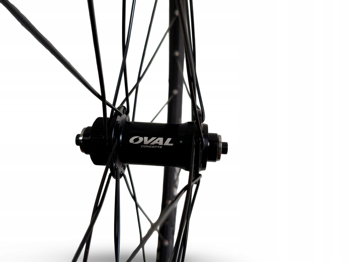 KOŁO ROWEROWE PRZEDNIE OVAL 400 27,5" ETRTO 584-23 QR9 CENTERLOCK SILVER