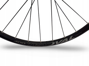 KOŁO ROWEROWE PRZEDNIE OVAL 400 27,5" ETRTO 584-23 QR9 CENTERLOCK SILVER