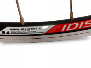 KOŁO ROWEROWE PRZEDNIE ALEX RIMS ID19 28" ETRTO 622-16 QR9 V-BRAKE