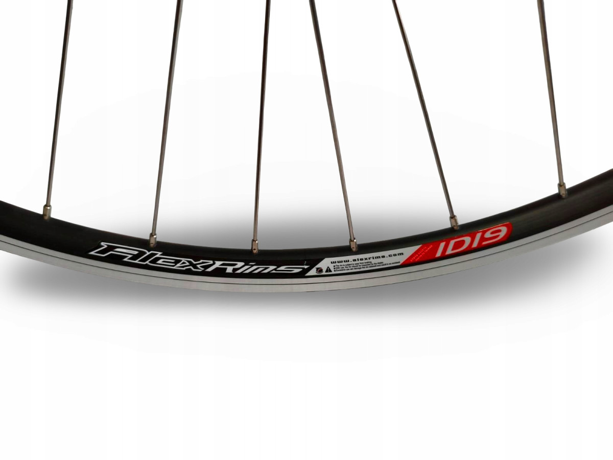 KOŁO ROWEROWE PRZEDNIE ALEX RIMS ID19 28" ETRTO 622-16 QR9 V-BRAKE