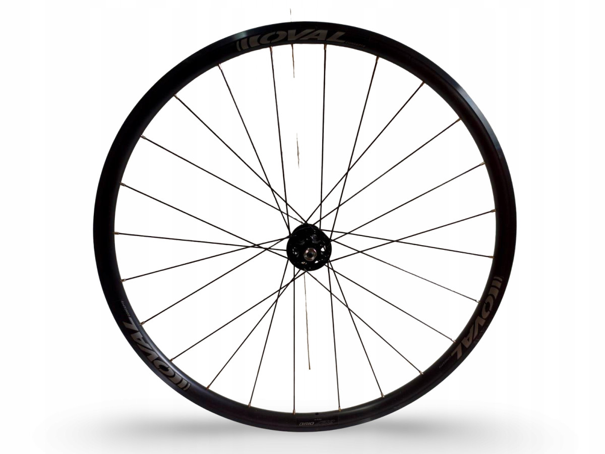 KOŁO ROWEROWE PRZEDNIE OVAL 327 28" ETRTO 622-19 TARCZA 6-ŚRUB QR