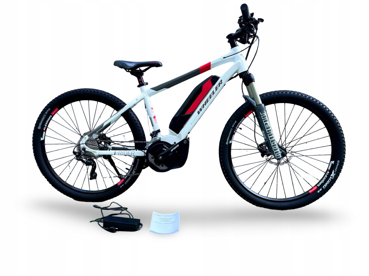 ROWER ELEKTRYCZNY MTB WHEELER I-RIDER RAMA 44CM KOŁA 27,5" YAMAHA 677KM