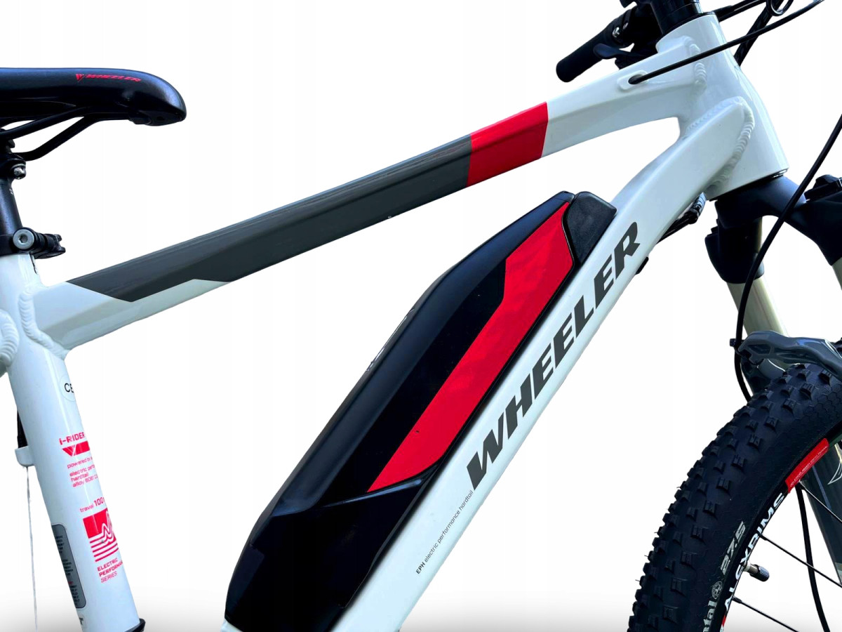 ROWER ELEKTRYCZNY MTB WHEELER I-RIDER RAMA 44CM KOŁA 27,5" YAMAHA 677KM