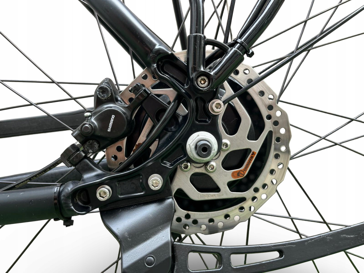 ROWER ELEKTRYCZNY RABENEICK TC-E RAMA 55CM SHIMANO DEORE 10S BAFANG 250W