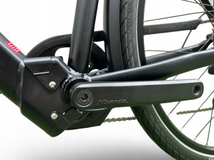 ROWER ELEKTRYCZNY RABENEICK TC-E RAMA 55CM SHIMANO DEORE 10S BAFANG 250W