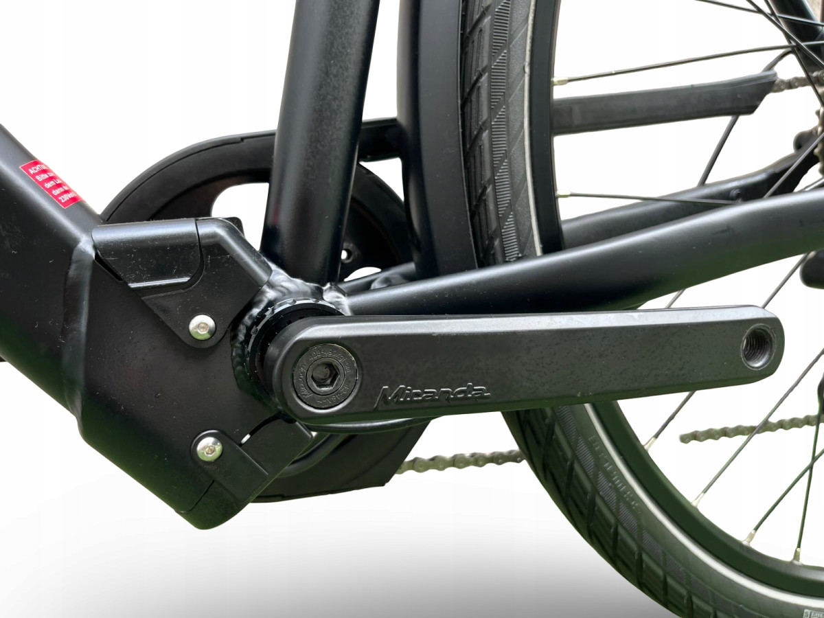 ROWER ELEKTRYCZNY RABENEICK TC-E RAMA 55CM SHIMANO DEORE 10S BAFANG 250W