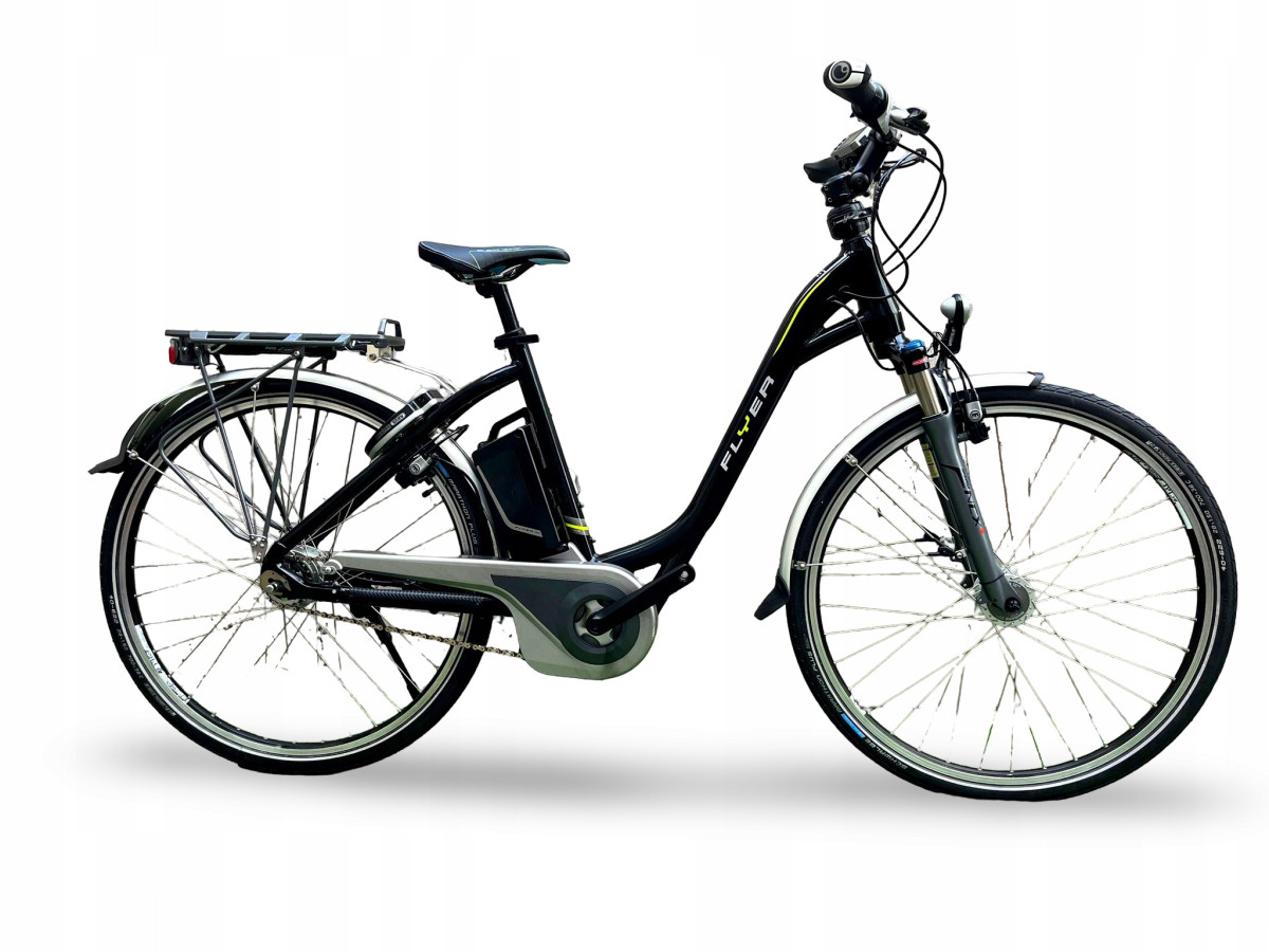 ROWER ELEKTRYCZNY FLYER T-SERIES RAMA 51CM KOŁA 28" NEXUS 8S BATERIA 648WH