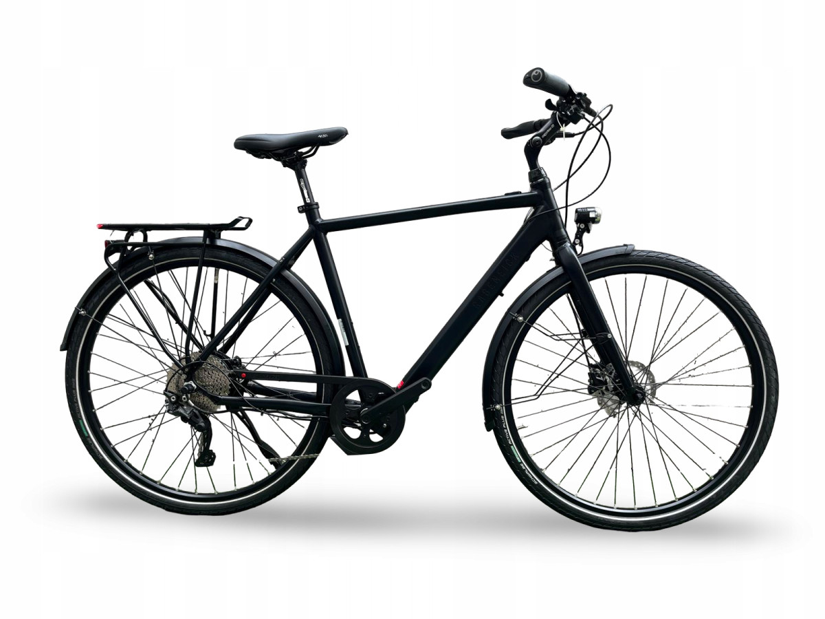 ROWER ELEKTRYCZNY RABENEICK TC-E RAMA 55CM SHIMANO DEORE 10S BAFANG 250W