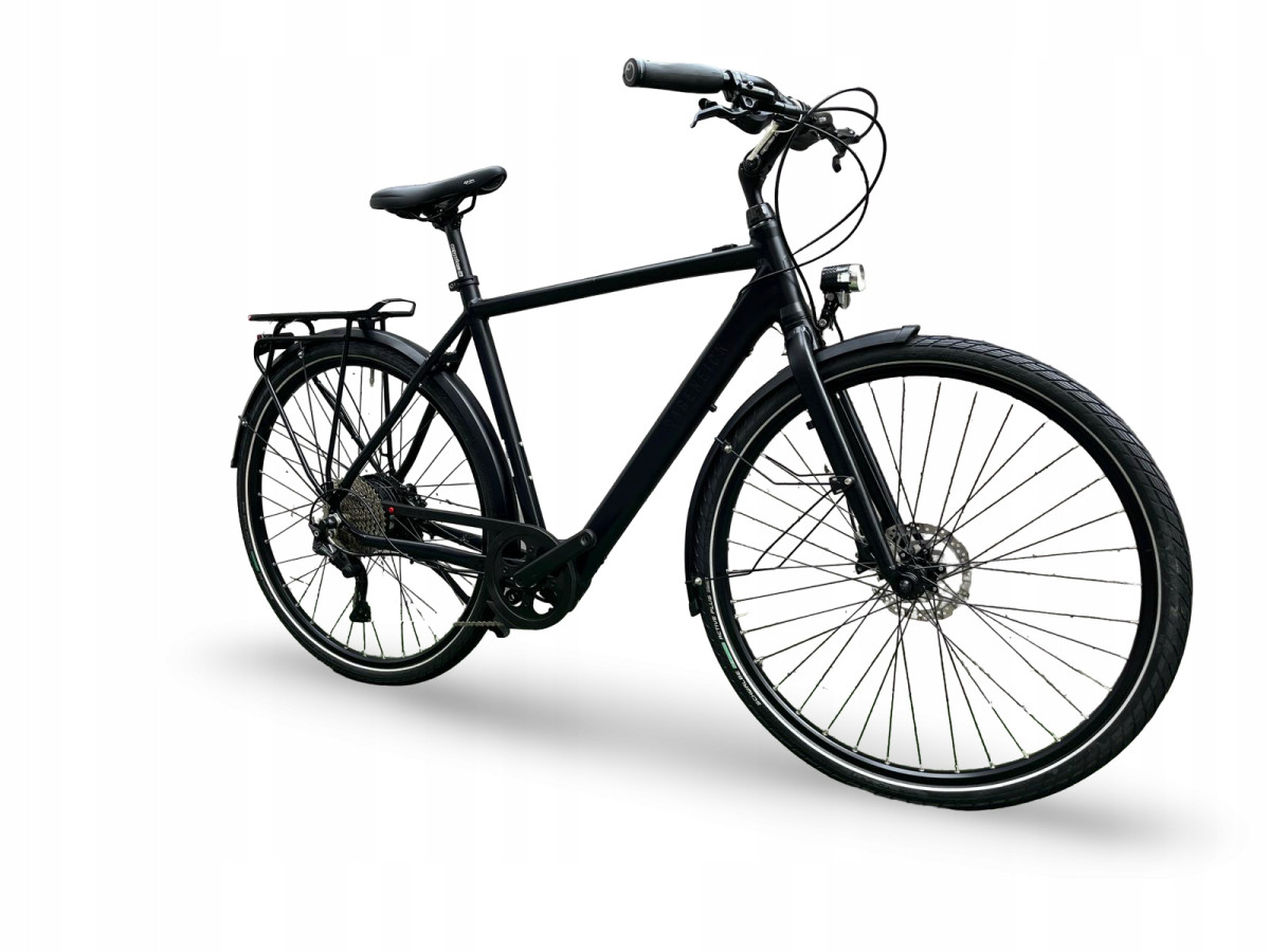 ROWER ELEKTRYCZNY RABENEICK TC-E RAMA 55CM SHIMANO DEORE 10S BAFANG 250W